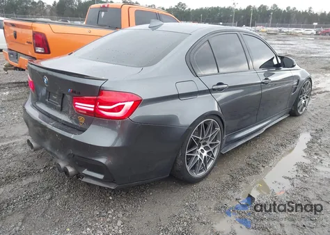 2015 BMW M3 from USA, damaged, VIN WBS3C9C53FP805631